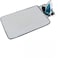 48x85cm Ironing Pad with Foam Padding &amp; Silicone Iron Rest, Portable Heat Reflective Tabletop Ironing Mat for Steam Pressing