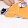 48x85cm Ironing Pad with Foam Padding &amp; Silicone Iron Rest, Portable Heat Reflective Tabletop Ironing Mat for Steam Pressing