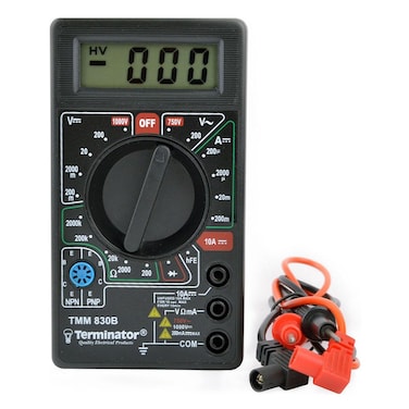 Terminator DMM AC/DC Voltage, DC Current Resistance &amp; Diode Test
