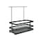 Metaltex Kitchen Sink Organizer Tokyo LAVA &ndash; Matte Black with TouchTherm Coating, Made in Italy
