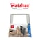 Metaltex Tray &amp; Cutting Board Holder Nevada &ndash; 5-Slot Organizer &ndash; Iron Wire Body with Polytherm Metallic Coating &ndash; Durable Kitchen Storage