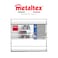 Metaltex Spice Rack Pepito &ndash; 3-Layer Wall or Cabinet Mounted Organizer &ndash; Polytherm Coating, Rust-Resistant, Made in Italy