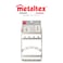 Metaltex Shower-Flex Shower Caddy &ndash; Adjustable Shower Organizer with Flexible Arms, 2 Shelves &amp; Hooks &ndash; Compact Storage for Bottles up to 1L