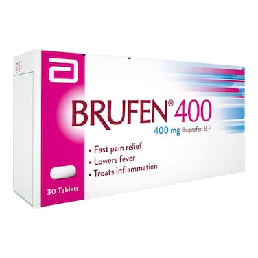 أقراص بروفين ٤٠٠ مجم لتخفيف الحمى والألم، عبوة من ٣٠ قرصًا