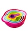 8-Piece Mixing Bowl Set Multicolour