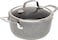 Ballarini Salina Granitium Casserole +Lid, 20 cm, Made in Italy. Aluminum body. Stay cool handle. Granitium coating + titanium. Scratch-resistant. For all stovetops. Oven safe. PFOA-Free.