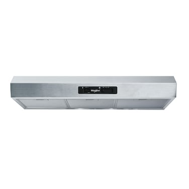 Whirlpool Wall Mounted Cooker Hood, Grey - WSLK 95 LS G