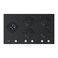 Whirlpool Gas Hob 5 gas burners, Black - GOA 925/NB