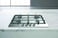 Whirlpool Built-In Gas Hob, 60cms 4 Gas Burners, Stainless Steel Finish - TGML 660 IX