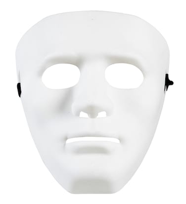 White Anonymous Mask