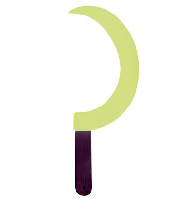Glow In The Dark Sickle 44cm