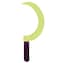 Glow In The Dark Sickle 44cm