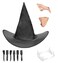 Witch Dress-Up Set (Hat, Nose, Chin, Denture, Nails)