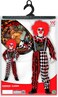 Horror Clown Jumpsuit Collar Child Size