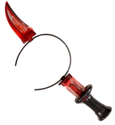 Bloody Knife Through Head