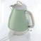 Ariete Vintage Electric Kettle 1.7L, 2000 W, Auto Shut-Off, Cordless Base, Removable And Washable Filters, Stainless Steel Walls For Boiling Water, Tea, Infusions, Green Art2869/04