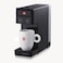 ILLY Y3.3 Black Iperespresso Coffee Machine with Illy White Milk Frother, Bundle Pack