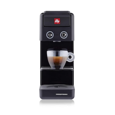 ILLY Y3.3 Espresso Machine, Single Serve Coffee Machine For Iperespresso Capsules, Single Cup Espresso Maker, 19 Bar - UAE Version