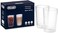 De'Longhi Double Wall Thermal Glasses Set of 2, 480ml, Hand-Blown Borosilicate Glass, Thermal Insulated, Condensation-Free, Dishwasher and Microwave Safe - DLSC319
