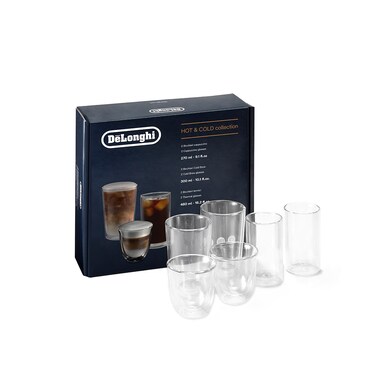 De'Longhi Set Dlsc326 6Glas Hot&amp;Cold Collection Dl