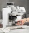 DeLonghi La Specialista Arte Espresso Machine, 15 Bar Pump Pressure, 1.7L Water Tank Capacity, 8 Grinding Settings, 3 Temperature Options, Thermoblock Heating System, White   EC9155.W