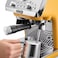 DeLonghi La Specialista Arte Espresso Machine, 15 Bar Pump Pressure, 1.7L Water Tank Capacity, 8 Grinding Settings, 3 Temperature Options, Thermoblock Heating System, Yellow   EC9155.YE