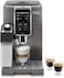 De&#39;Longhi Dinamica Plus Bean To Cup Fully Automatic Coffee Machine With Built In Grinder, Americano, Cappuccino, Latte, Macchiato &amp; Espresso Maker For Home &amp; Office Ecam370.95.T Titanium