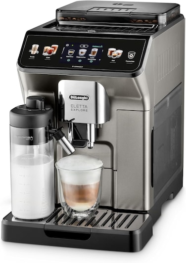 De'Longhi Eletta Explore Coffee Machine Titanium ECAM450.86.T