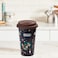 De'Longhi Double-Wall Ceramic Mug 300ml - Handcrafted Thermal Mug with Silicone Lid, Christmas Motif, Keeps Drinks Hot Longer, Microwave and Dishwasher Safe, 1-Year Warranty DLSC075