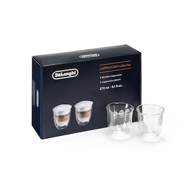 De'Longhi Cappuccino Glasses