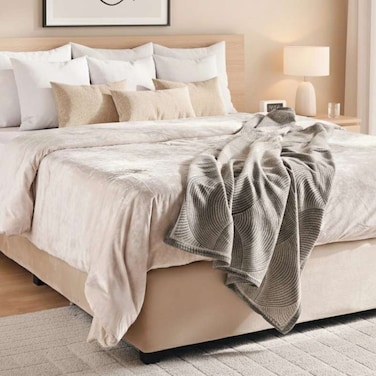Home Toronto Woolen Blanket Grey 120x150 cm
