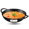 Infinity Pre-Seasoned Cast Iron Kadhai with Strong Handles - 22 cm, 1.8 Litre, 8.6 Inch/Gas &amp; Induction Base/Non-Stick, 100% Pure &amp; Toxin-Free, Chemical Free -Black