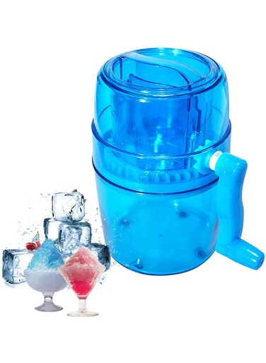 shaver and snow cone machine, household mini hand crank manual ice crusher ice shaver machine maker crash ice machine snow machine ice crusher