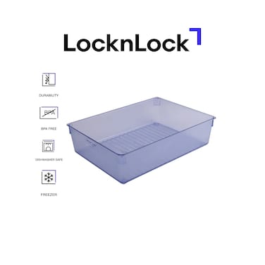 LocknLock Smart Tray Large (HPC7500) &ndash; Versatile and Compact Organizational Solution for Kitchen, Bedroom, and Office
