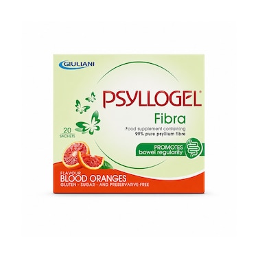 Giuliani Psyllogel Fibra Blood Orange Flavour 20 Sachets