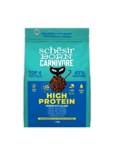 Schesir High Protein Herring With Salmon - 1.25kg