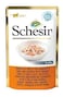 Schesir Cat Pouch-Wet Food Tuna with Chicken with Shrimps 50g Pack  of  12