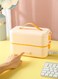Portable 2-Tier Electric Lunch Box, 800ML ,Household Detachable 304 Stainless Steel 220V,Orange
