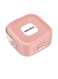 Cute Pink Storage Box for Girls - Mini Jewelry &amp; Electronics Organizer, Heart-Shaped Travel Case with Adjustable Compartments (Perfect Gift for Kids/Women)