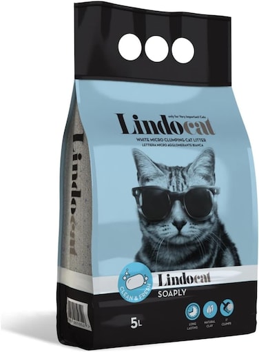 Lindocat White Bentonite Soaply - 5L (Scented)