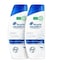 Head &amp; Shoulders Daily Clean Anti-Dandruff Shampoo, Clinically Proven, 375 ml, 2 Pack