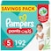 Pampers Baby-Dry Pants Diapers With Aloe Vera Lotion, 360 Fit &amp; Up To 100% Leakproof, Size 5, 12-18kg, 4mega Packs, 192 Count