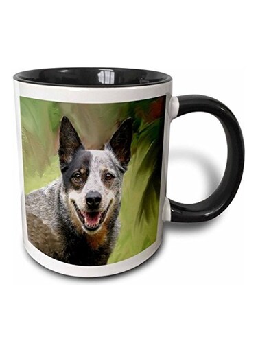 Australian Cattle Dog Printed Mug Multicolour