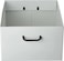 Lavatelli Cardboard Storage Box, Cardboard Gift Box With Lid 25 X 35 X 17.5cm, White, Small, 1 Piece Box Storage With Lid For Clothes, For Wardrobe, For Vacuum Dents