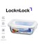 Oven Glass Rectangular Food Container 430ml Airtight with 4-Side Locking Lid, Microwave &amp; Oven Safe, Durable Heat-Resistant Glass for Baking, Meal Prep, and Leftovers