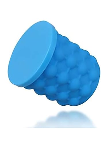 Kingrya Ice Cube Maker Genie, The Revolutionary Space Saving Dual-use Maker, silicone bucket Party Drink Tub Trays Mold Kitchen Tools for Chilling Burbon Whiskey,Cocktail,Beverages and More