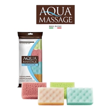 Aqua Massage Tradition 2+2 Bath and Massage Sponge Set