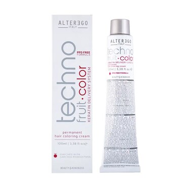 Alter Ego Technofruit hair color   Dark Blonde Ash Brown 6/17 - 100 Ml