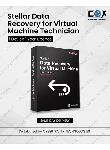 Stellar Data Recovery for Virtual Machine Technician   1 Device for 1 Year   Digital License