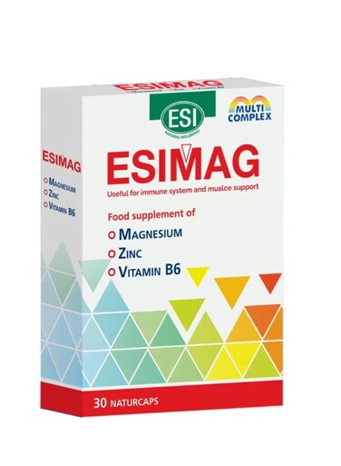 ESIMAG MAG+ZINC+VIT B6 CAPS 30'S